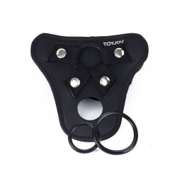 GET REAL - STRAP-ON PLEASURE HARNÉS NEGRO