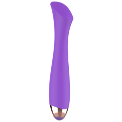 WOMANVIBE - MANDY K POINT SILICONE RECHARGEABLE VIBRATOR
