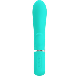 PRETTY LOVE - THOMAS VIBRADOR PUNTO G MULTIFUNCIÓN VERDE AGUA