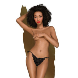 PENTHOUSE - TOO HOT TO BE REAL THONG BLACK S-M