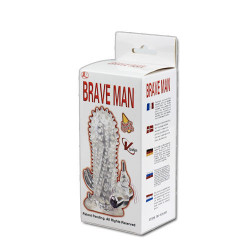 BAILE - BRAVE MAN EXTENSIÓN PENE VIBRADOR RABBIT