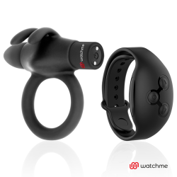 BLACKandSILVER - AGRON REMOTE CONTROL COCKRING WATCHME