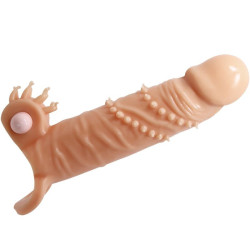 PRETTY LOVE - CONNOR PENIS SLEEVE CLITORIS STIMULATOR FLESH