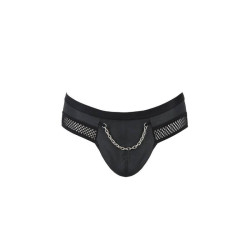 PASSION - 030 SLIP ABIERTO TOM NEGRO S-M