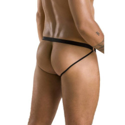PASSION - 034 SLIP OPEN LUKE BLACK S-M