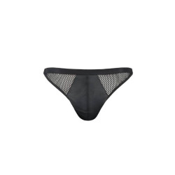 PASSION - 034 SLIP OPEN LUKE BLACK S-M