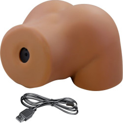 CRAZY BULL - GERIANN TRASERO FEMENINO REALISTA VIBRADOR and SUCCIONADOR CON SONIDO 5.5 KG