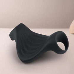 ROCKS- OFF - PALM BLACK FLEXIBLE VIBRATOR MASTURBATOR