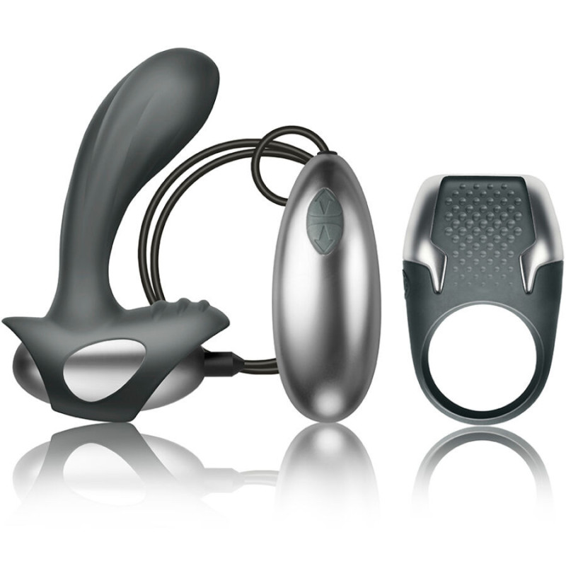 CLIMAXIMUM - EXCITE KIT COCK RING WIRE PROSTATE MASSAGER