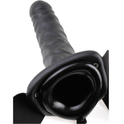 FETISH FANTASY SERIES - ARNÉS HUECO 19 CM NEGRO