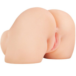 PDX ELITE - SHAKETHAT ASS REALISTIC VAGINA AND ANUS MASTURBATOR WITH VIBRATION