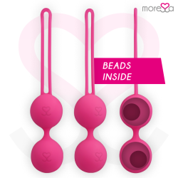 MORESSA - OSIAN TWO ENTRENAMIENTO SUELO PELVICO 101gr PREMIUM SILICONA ROSA