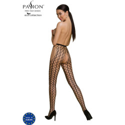 PASSION - ECO COLLECTION BODYSTOCKING ECO S007 BLACK