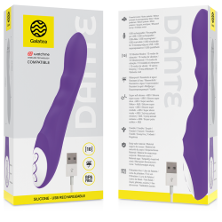 GALATEA - DANTE PURPLE VIBRATOR WATCHME REMOTE CONTROL