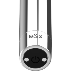 BLACKandSILVER - KAILAN 2 SILVER VIBRATING MAGNETIC BULLET