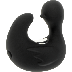 BLACKandSILVER - DUCKYMANIA RECHARGEABLE SILICONE STIMULATING DUCK THIMBLE