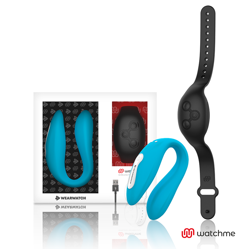WEARWATCH - WATCHME DUAL TECHNOLOGY VIBRATOR INDIGO - JET