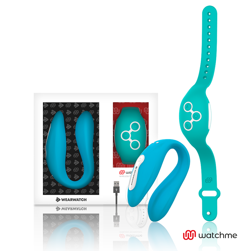 WEARWATCH - VIBRADOR DUAL TECHNOLOGY WATCHME AÑIL -AGUA MARINA