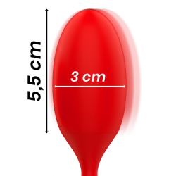 MIA - TOSCANA DOUBLE PLEASURE WAND VIBRATING EGG