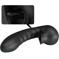 PRETTY LOVE - HOBGOBLIN VIBRATING FINGER CASE 12 VIBRATIONS CLITORIS STIMULATOR BLACK