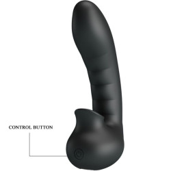 PRETTY LOVE - HOBGOBLIN VIBRATING FINGER CASE 12 VIBRATIONS CLITORIS STIMULATOR BLACK
