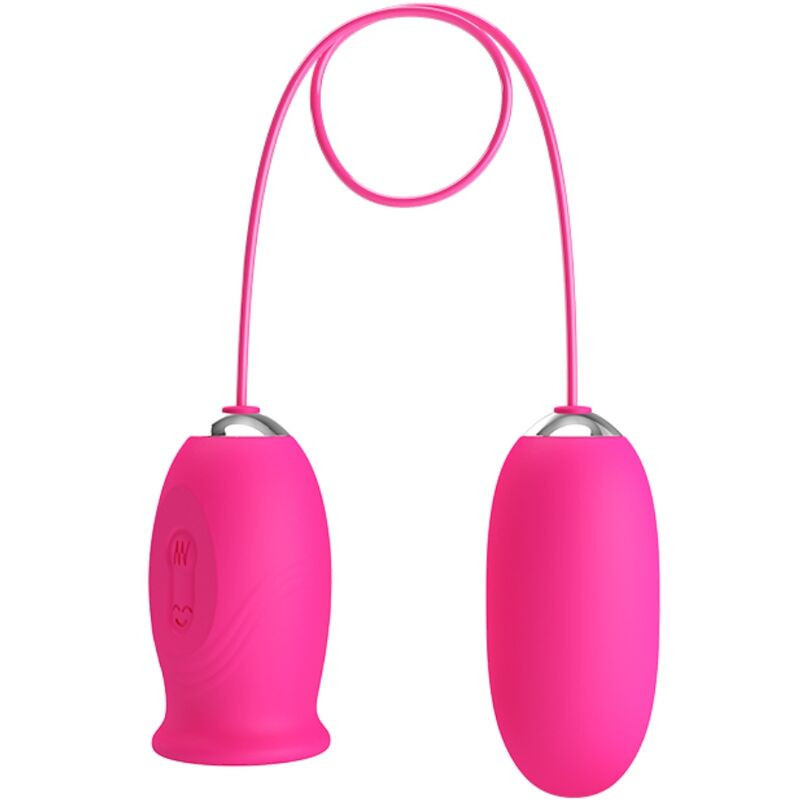 PRETTY LOVE - DAISY VIBRATING EGG CLITORIS STIMULATING TONGUE PINK