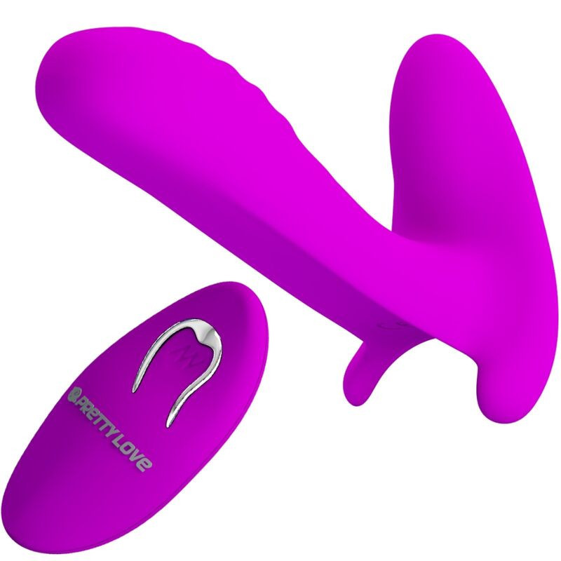 PRETTY LOVE - MASSAGER and VIBRATOR 12 VIBRATIONS REMOTE CONTROL PURPLE
