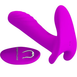 PRETTY LOVE - MASSAGER and VIBRATOR 12 VIBRATIONS REMOTE CONTROL PURPLE