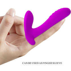 PRETTY LOVE - MASSAGER and VIBRATOR 12 VIBRATIONS REMOTE CONTROL PURPLE