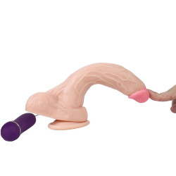 SHEQU - HOLY DRAGON DILDO VIBRADOR CON CONTROL REMOTO 20,5 CM