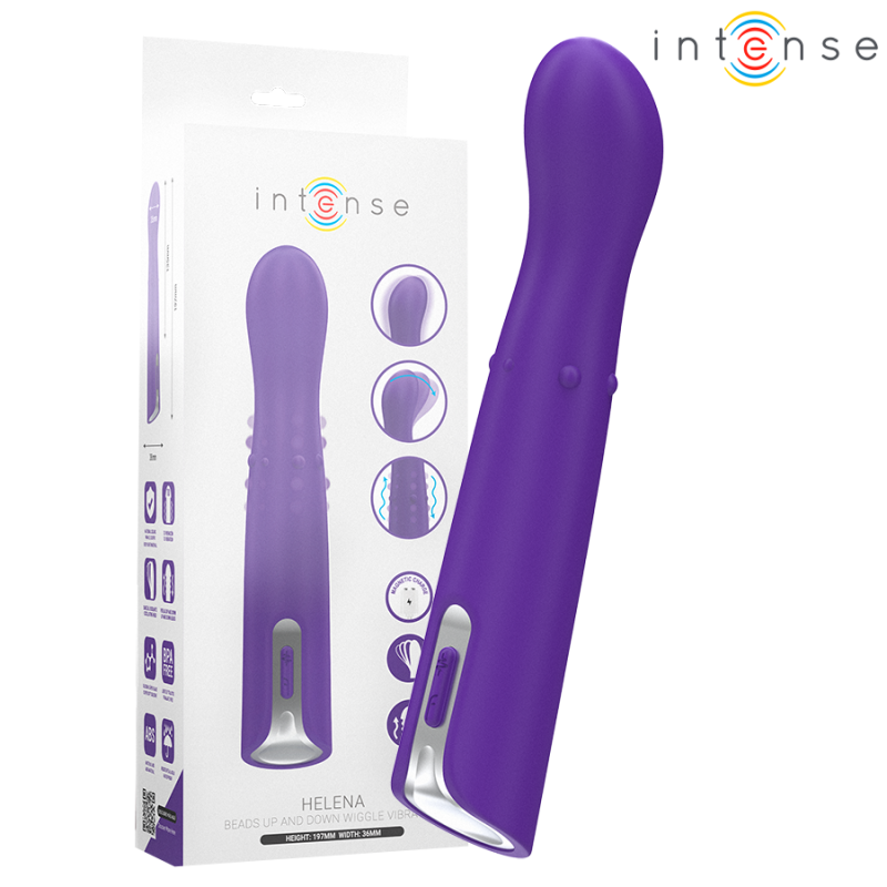 INTENSE - HELENA VIBRADOR UP and DOWN MODO BEADS 13,5 CM