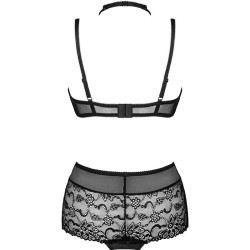 LIVCO CORSETTI FASHION - LINERA FOR THE SENSES COLLECTION BRA PANTY BLACK