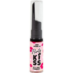 SECRETPLAY - FLIRTY KISS GELES CON EFECTOS SEXO ORAL FRESA and MENTA 2 x 8 GR