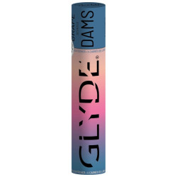 SHEER GLYDE - DAMS LAMINAS LATEX ORAL SEX GRAPES