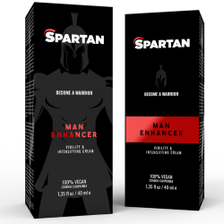 SPARTAN - COUPLE GEL ERECCIÓN-ORGASMO-DURACIÓN 100 VEGANO