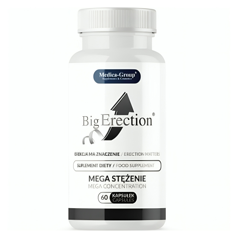 Big Erection – Complemento Alimenticio Natural para la Vitalidad Masculina y el Rendimiento Íntimo