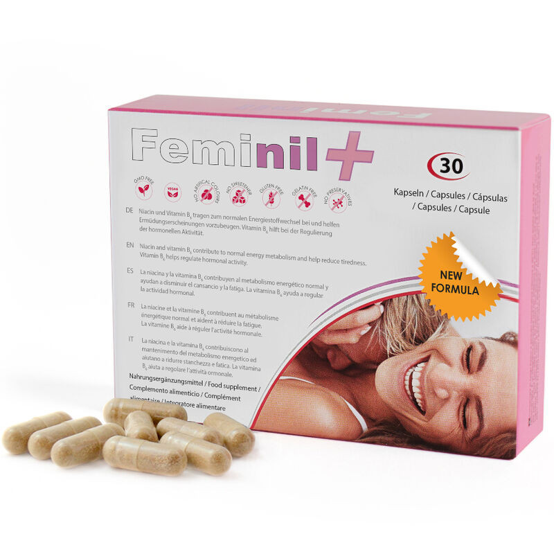 500 COSMETICS - FEMINIL FEMALE SEXUAL LIBIDO ENHANCEMENT - 30 CAPSULES