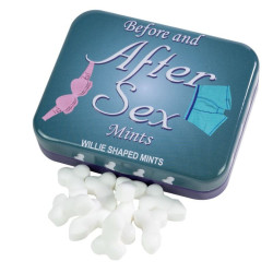 SPENCER and FLEETWOOD - MINT CANDY PENIS FORM FOR BEFORE AND AFTER SEX