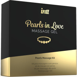 INTT MASSAGE and ORAL SEX - PEARLS IN LOVE WITH PEARL NECKLACE AND SILICONE GEL