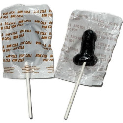 DIABLO GOLOSO - 1 PIRULETA PENE RON COLA 10 ALCOHOL