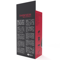 DARKNESS - MORDAZA SILICONA ROJO