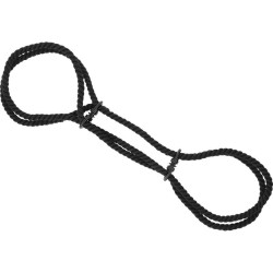 DARKNESS - 100 COTTON ROPE HANDCUFFS OR ANKLE HANDCUFFS