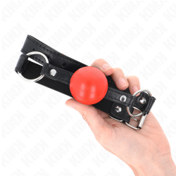 KINK - RED TPE BALL 4 CM GAG 60 x 2 CM