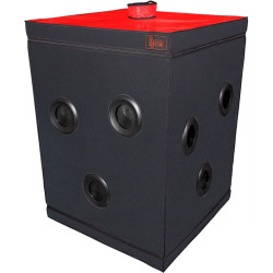 SECRET DOME - KINK CLUB CABIN SCANDALE BLACK and RED