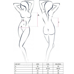PASSION - WOMAN ZOE SET TALLA S-M