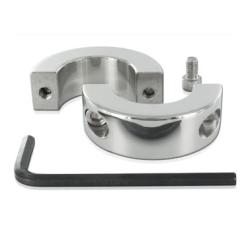 METAL HARD - ANILLO TESTÍCULOS ACERO INOXIDABLE 40 MM