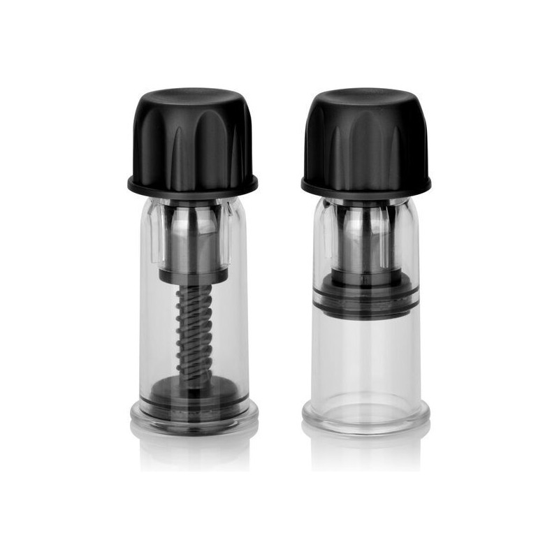 CALEXOTICS - VACCUM TWIST NIPPLE SUCTION CUP BLACK