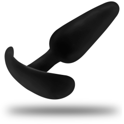 BLACKandSILVER - KAEL PLUG ANAL SILICONA CON ASA MEDIANO