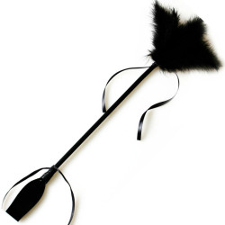 SECRETPLAY - BLACK WHIP and FEATHER