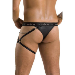 PASSION - 058 BILL THONG BLACK S-M